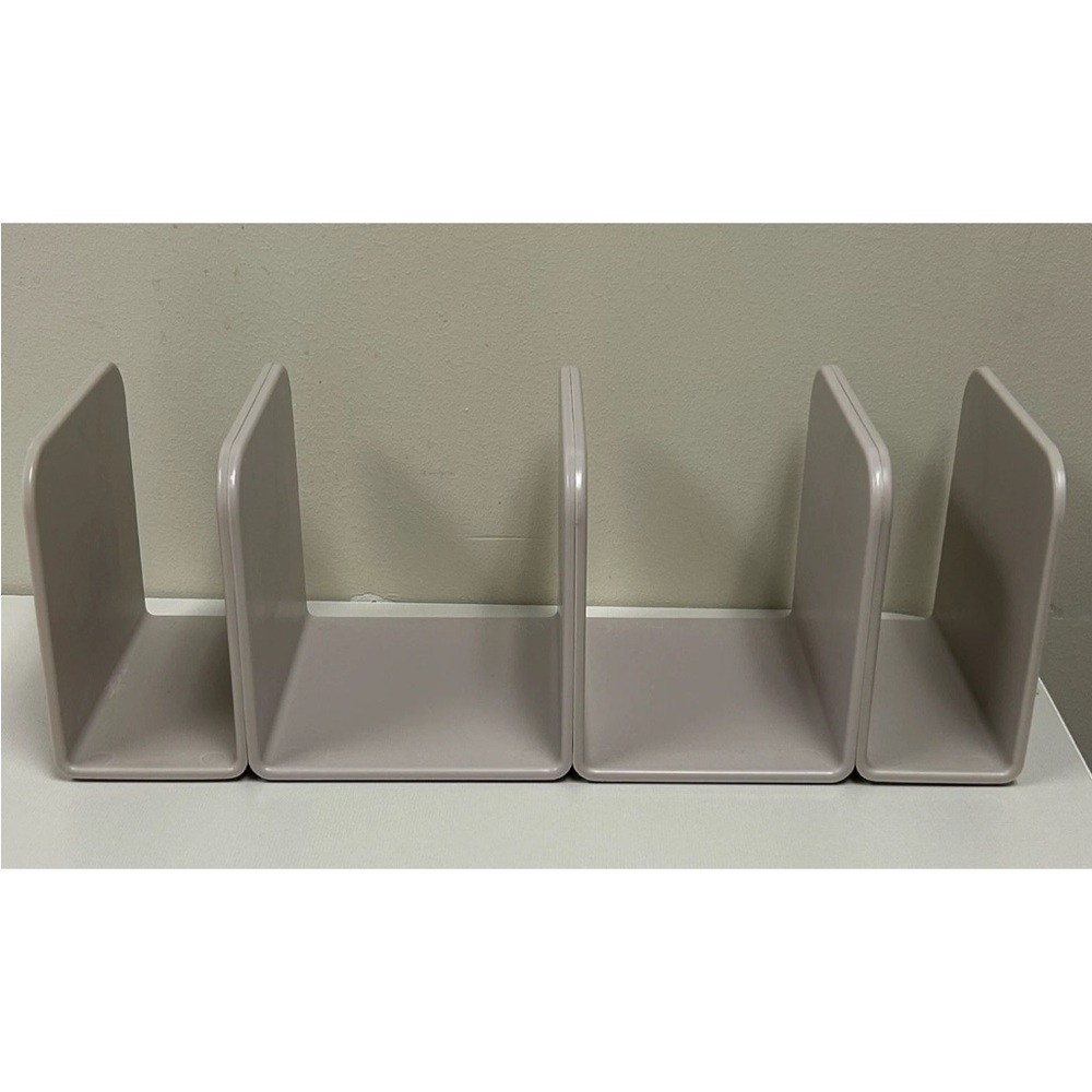 Caraway Magnetic Cookware Organizer Rack in Taupe - 4 pieces various sizes